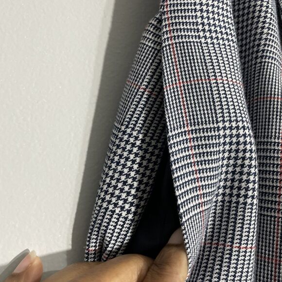 Gilmor Plaid Skirt Sz 12 Preppy Academia Style Pockets Split Lined - Picture 5 of 12